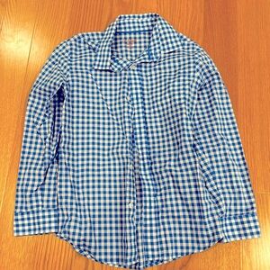 Boys M 8/10 button down shirt